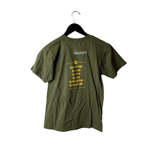 2011 Southern Ground Artists T Shirt Womens Green Small S Graphic Tee Cotton - Picture 3 of 14